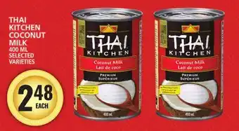 Food Basics THAI KITCHEN COCONUT MILK offer