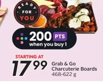 Sobeys Grab & Go Charcuterie Boards offer