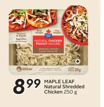 Sobeys Natural Shredded Chicken offer