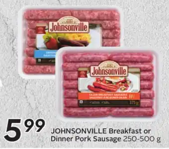 Sobeys Breakfast or Dinner Pork Sausage offer