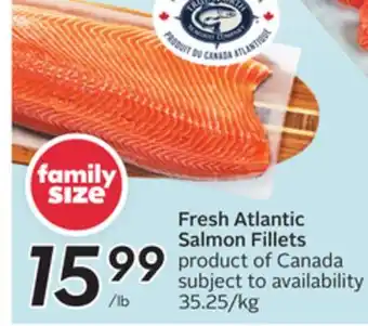 Sobeys Fresh Atlantic Salmon Fillets offer