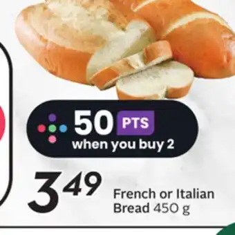 Sobeys French or Italian Bread offer