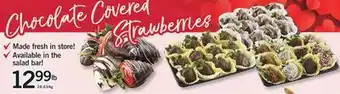 Fortinos CHOCOLATE COVERED STRAWBERRIES offer