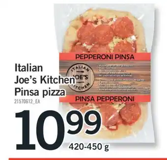 Fortinos Italian Joe's Kitchen Pinsa pizza 420-450 g offer