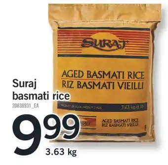 Fortinos SURAJ BASMATI RICE offer
