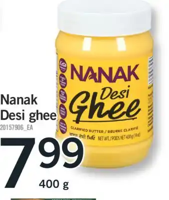 Fortinos NANAK DESI GHEE 400 g offer