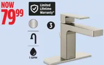 Canadian Tire Peerless Xander 1-Handle Bathroom Faucet offer