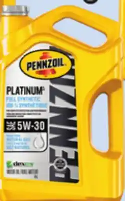 Canadian Tire Pennzoil Synthetic Motor Oil offer