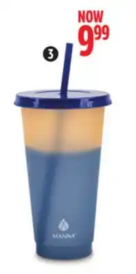 Canadian Tire Manna Colour-Changing Tumblers offer