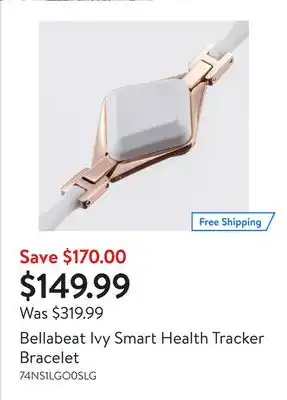 Walmart Bellabeat Ivy Smart Health Tracker Bracelet offer
