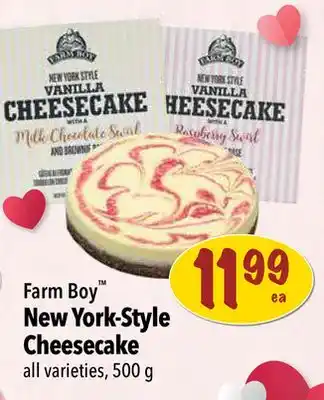 Farm Boy Farm Boy New York-Style Cheesecake offer