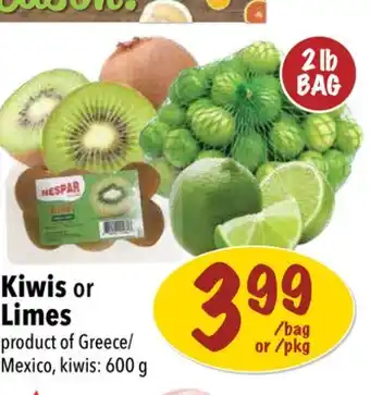 Farm Boy Kiwis or Limes offer