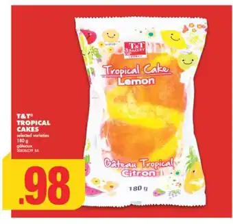 No Frills T&T TROPICAL CAKES, 180g offer