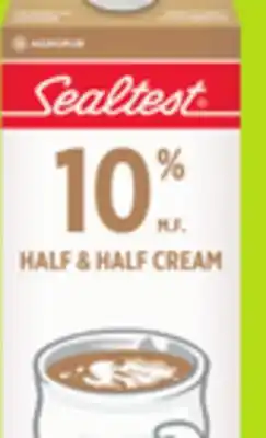Chalo FreshCo Sealtest 5%, 10% or 35% Cream 473 mL-1 L offer