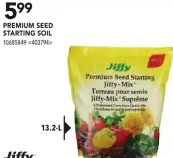 RONA JIFFY PREMIUM SEED STARTING SOIL offer