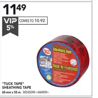 TUCK TAPE SHEATHING TAPE
