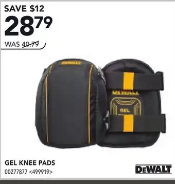 RONA DEWALT GEL KNEE PADS offer