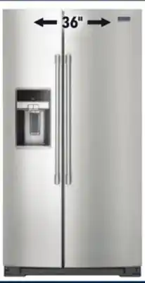 RONA MAYTAG 21 CU. FT. REFRIGERATOR offer