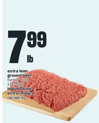 Valu-mart BŒUF HACHÉ EXTRA-MAIGRE offer
