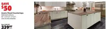 Home Hardware Acacia Wood Countertops offer