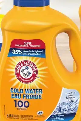 Giant Tiger Arm & hammer laundry detergent offer
