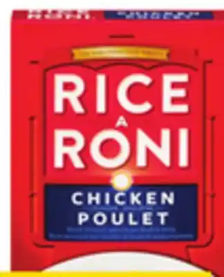 Giant Tiger Rice A Roni offer