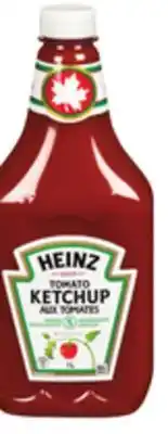 Giant Tiger Heinz Ketchup offer