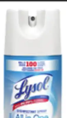 Giant Tiger Lysol spray offer