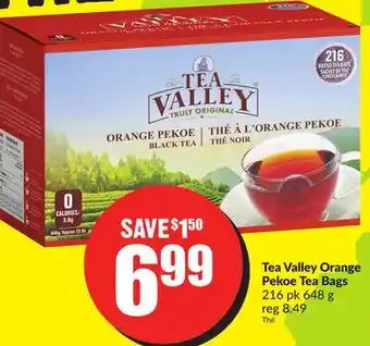 FreshCo Tea Valley Orange Pekoe Tea Bags 216 pk 648 g offer