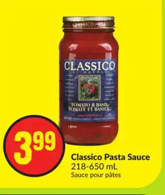 FreshCo Classico Pasta Sauce 218-650 mL offer