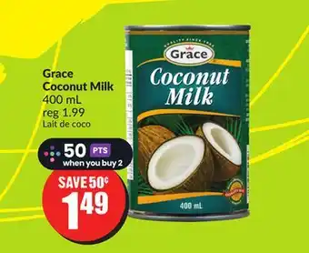 FreshCo Grace Coconut Milk 400 mL offer