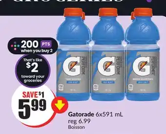 FreshCo Gatorade 6x591 mL offer