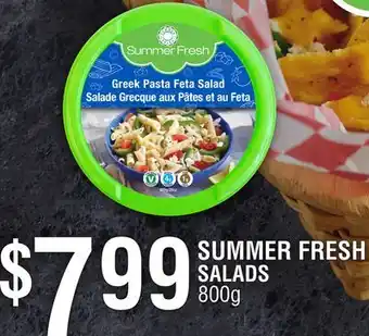 FreshCo SUMMER FRESH SALADS offer