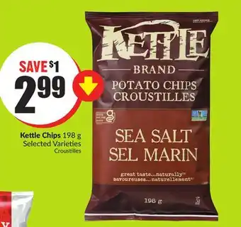 FreshCo Kettle Chips 198 g Selected Varieties offer