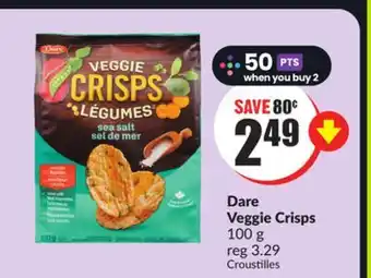 FreshCo Dare Veggie Crisps 100g offer
