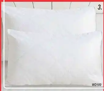 Oxford Mills Wool Filled Quilted Pillow Protector offer