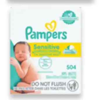 Walmart Pampers 6x Wipes offer