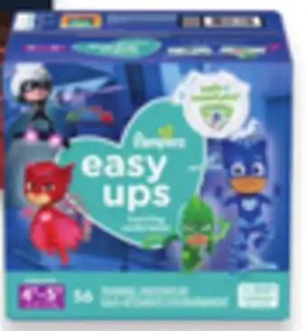 Walmart Pampers Superpack Easy Ups Training Pants or Huggies Goodnites Nighttime Underwear offer