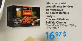 Walmart Pinty's Buffalo Chunks offer