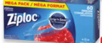 Walmart Ziploc Freezer Bags Mega Pack offer