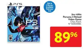Walmart Persona 3 Reload Video Game offer