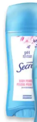 Walmart Secret Deodorant offer