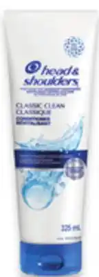 Walmart Head & Shoulders Shampoo 370 mL 400 mL or Conditioner 315 mL - 325 mL offer