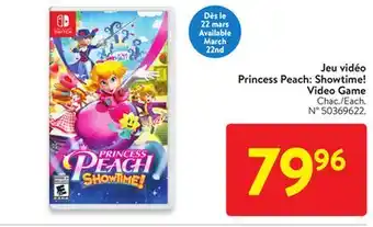Walmart Princess Peach: Showtime! Video Game offer