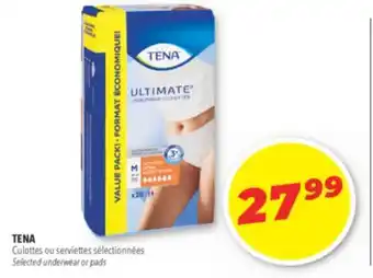 Familiprix TENA Selected underwear or pads offer