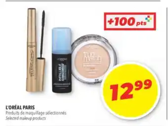 Familiprix L'ORÉAL PARIS Selected makeup products offer