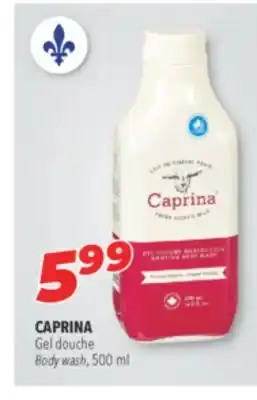 Familiprix CAPRINA Body wash offer
