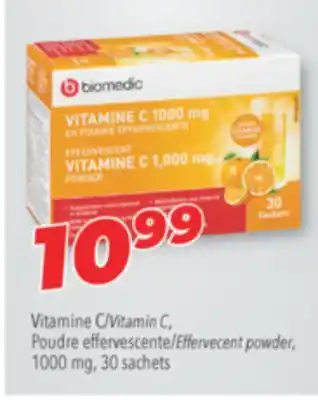 Familiprix BIOMEDIC Vitamin C, Effervecent powder offer