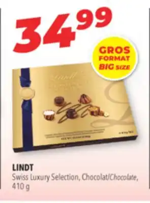 Familiprix LINDT Luxury Selection, chocolate offer