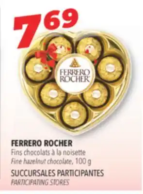 Familiprix FERRERO ROCHER Fine hazelnut chocolate offer